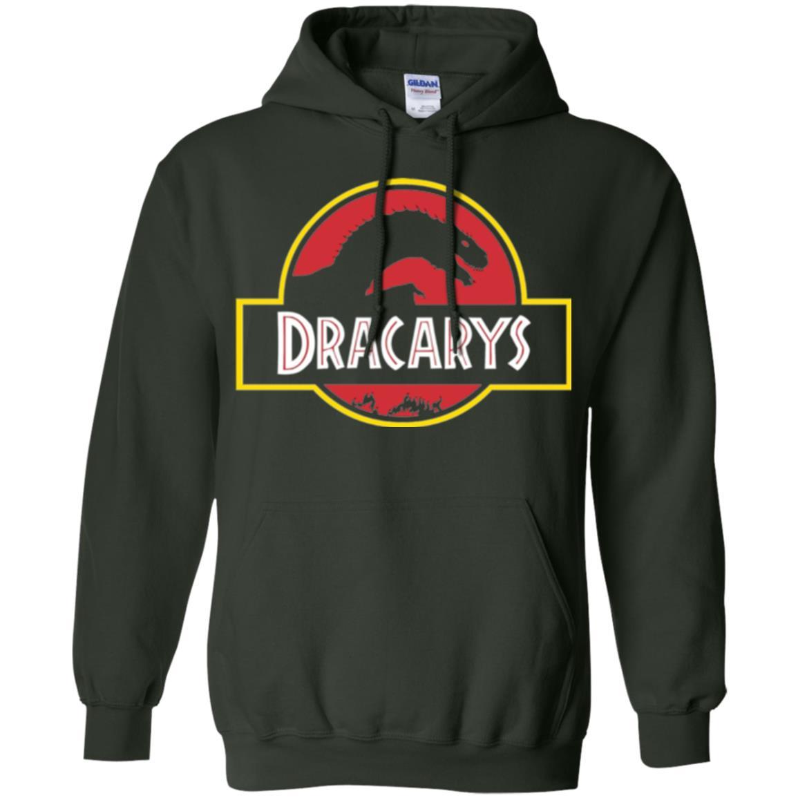 Dinosaur T-shirt Dracarys Dragon Parody Forest Green