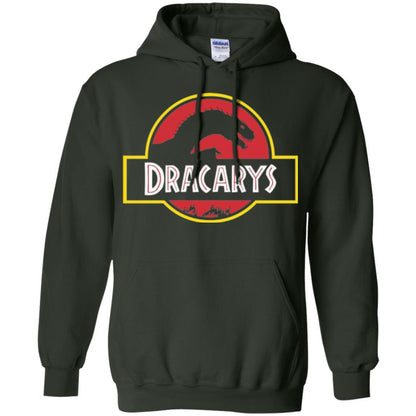 Dinosaur T-shirt Dracarys Dragon Parody Forest Green