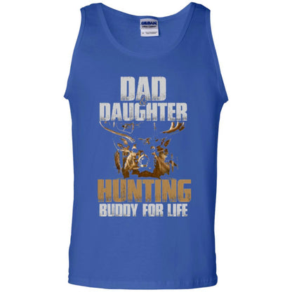 Family Christmas T-shirt Dad And Daughter Hunting Buddy For Life Royal