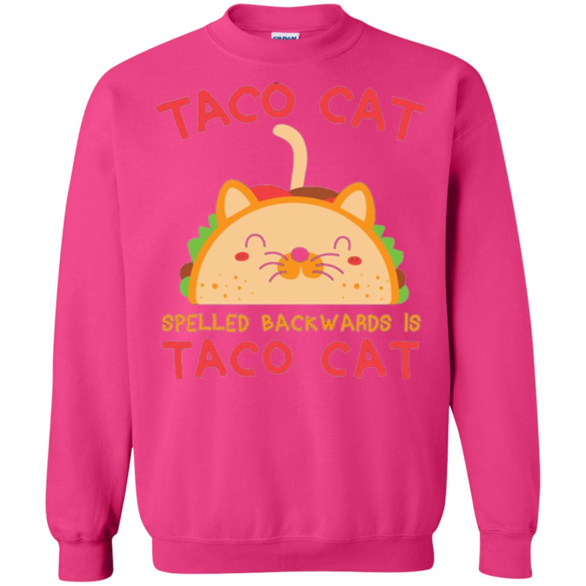 Taco Cat T-shirt Spelled Backwards Is Taco Cat Heliconia