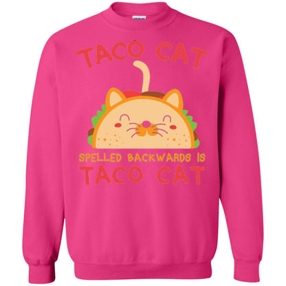 Taco Cat T-shirt Spelled Backwards Is Taco Cat Heliconia