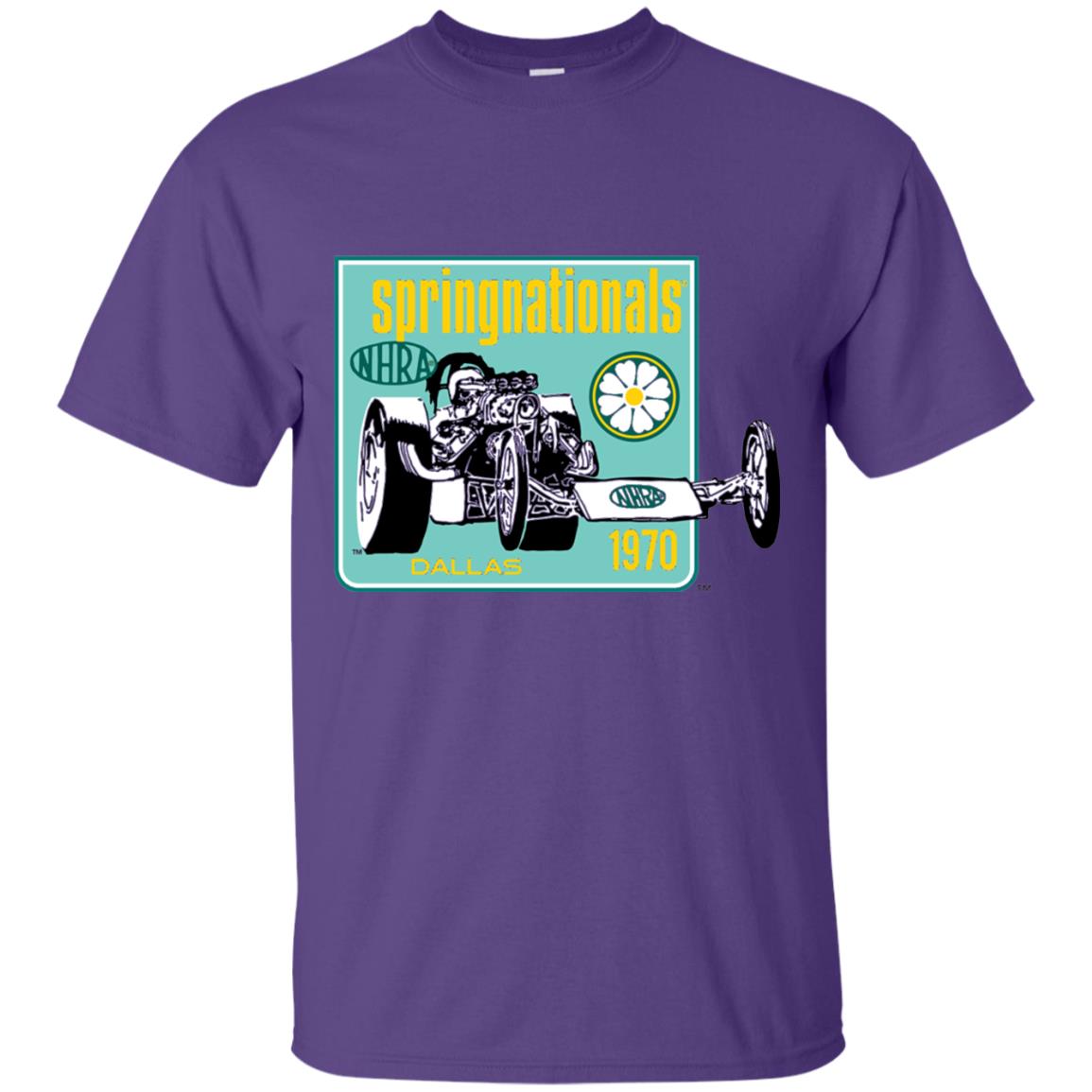 Nhra 1970 Springnationals Shirt Purple