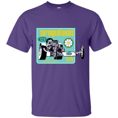 Nhra 1970 Springnationals Shirt Purple