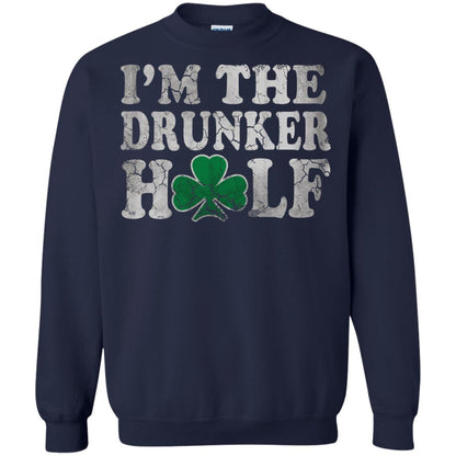 I_m The Drunker Half Saint Patrick_s Day T-shirt Navy