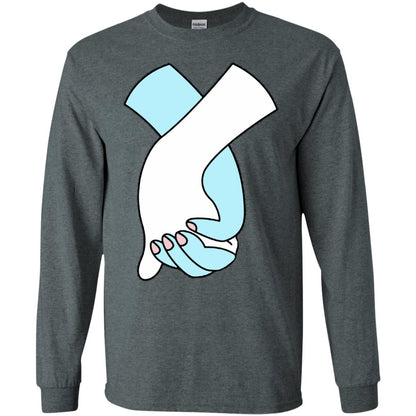 Holding Hands Love Simon Shirt Dark Heather