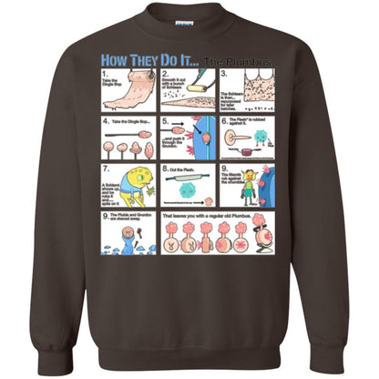 Film T-shirt How They Do Itthe Plumbus Dark Chocolate