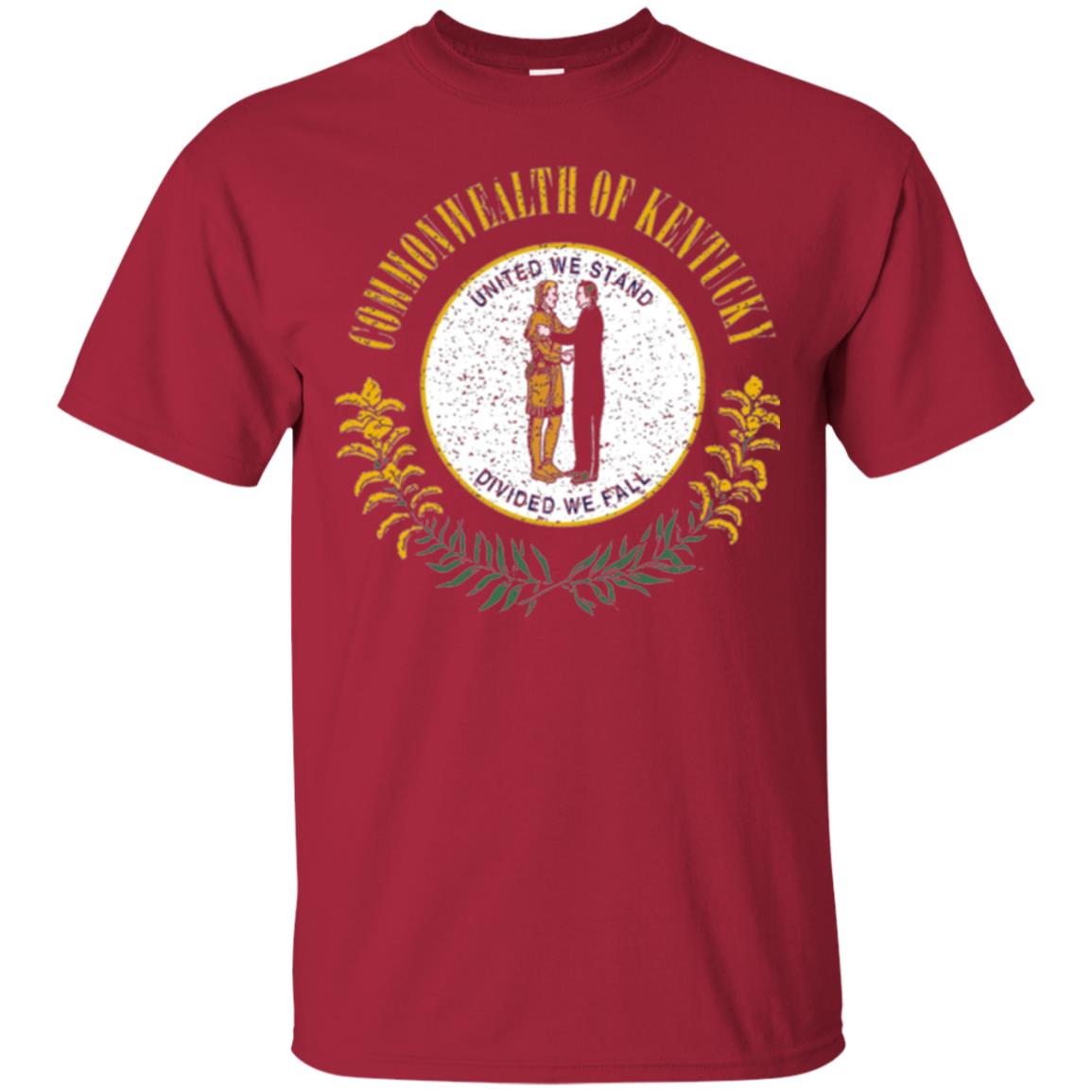 Kentucky State Flag T-shirt Cardinal