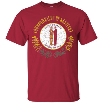 Kentucky State Flag T-shirt Cardinal