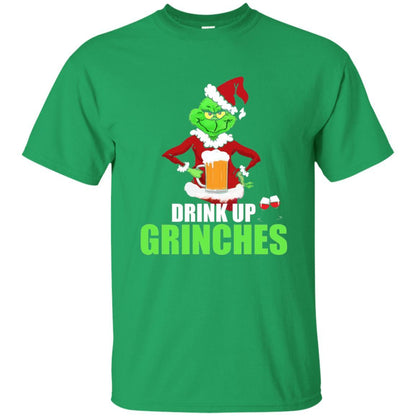 Christmas T-shirt Drink Up Grinches Irish Green