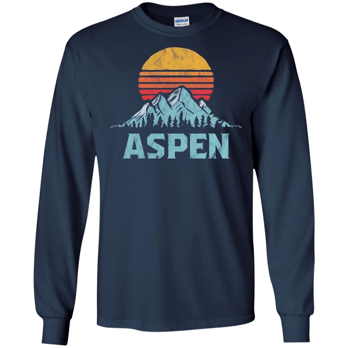 Aspen Mountain T-shirt Navy