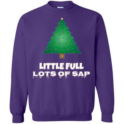 Christmas T-shirt Little Full Lots Of Sap Purple