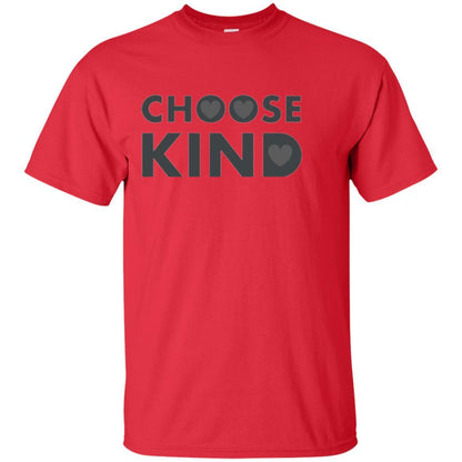 Anti Bullying T-shirt Choose Kind Red