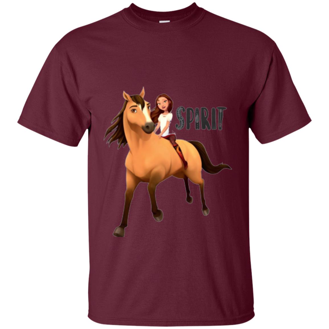 Horse Lover T-shirt Spirit Maroon