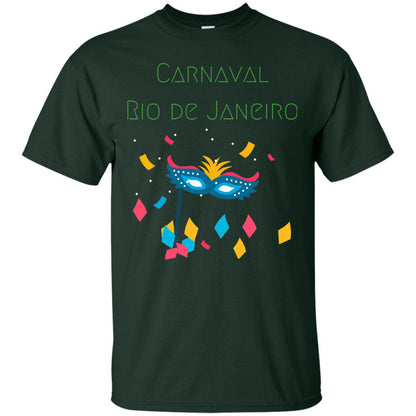 Mardi Gras T-shirt Rio Carnival Carnaval Rio De Janeiro Brazil Forest