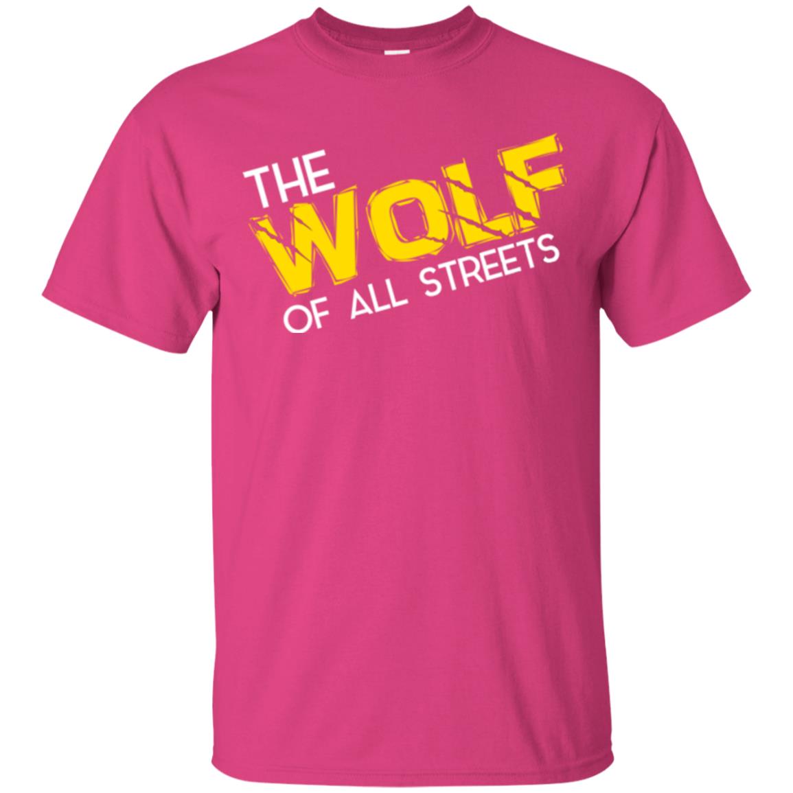 Wolf Lover T-shirt The Wolf Of All Streets Heliconia