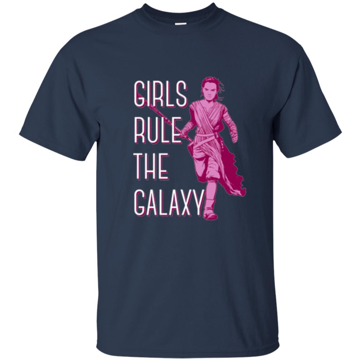 Film T-shirt Girls Rule The Galaxy T-shirt Navy