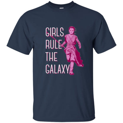 Film T-shirt Girls Rule The Galaxy T-shirt Navy