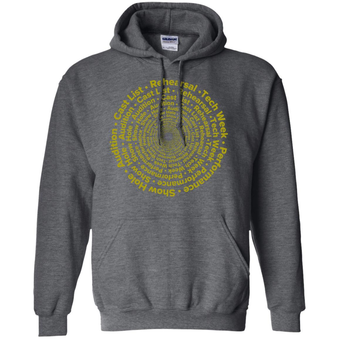 Actor T-shirt Circle Of Life Stages Dark Heather