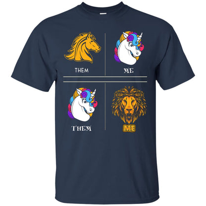 They Are Horse I Am Unicorn They Are Unicorn I Am Lion Navy