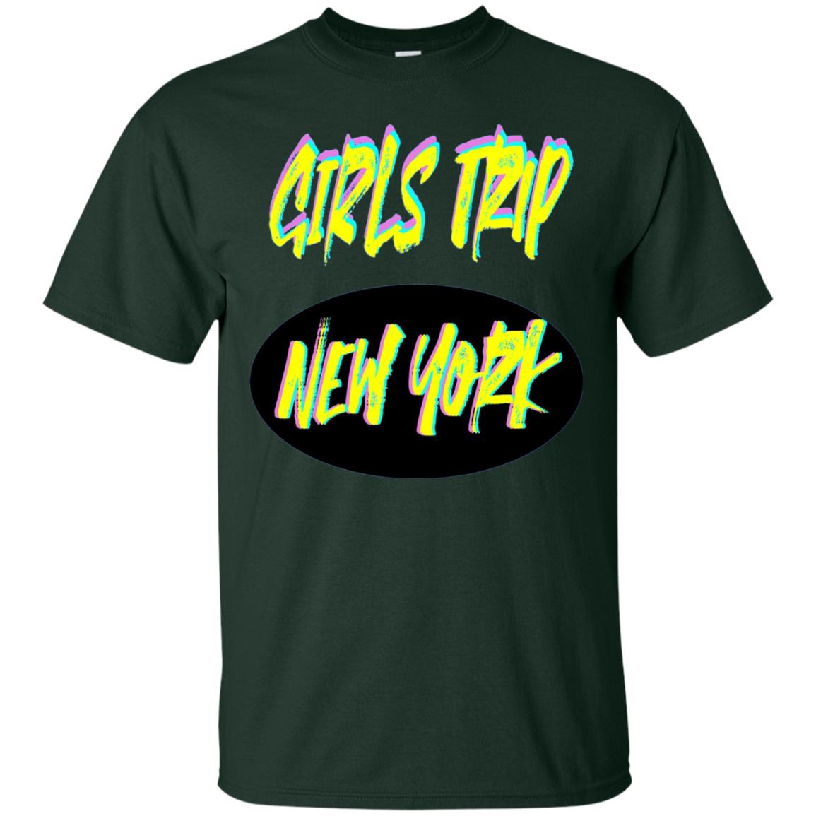 Girls Trip New York T-shirt Forest Green