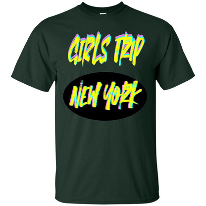Girls Trip New York T-shirt Forest Green