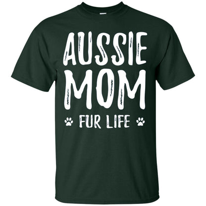 Aussie Mom Fur Life T-shirt Forest