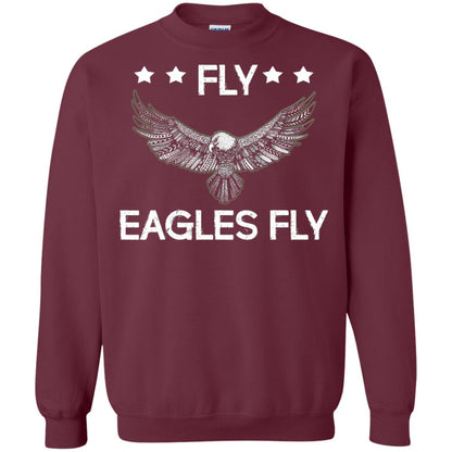 Flying Eagles Fly T-shirt Maroon