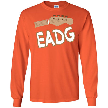 Eadg Bass Tuning Lover Shirt Orange