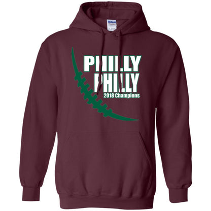 Football Lover T-shirt Philly Philly 2018 Championship Maroon