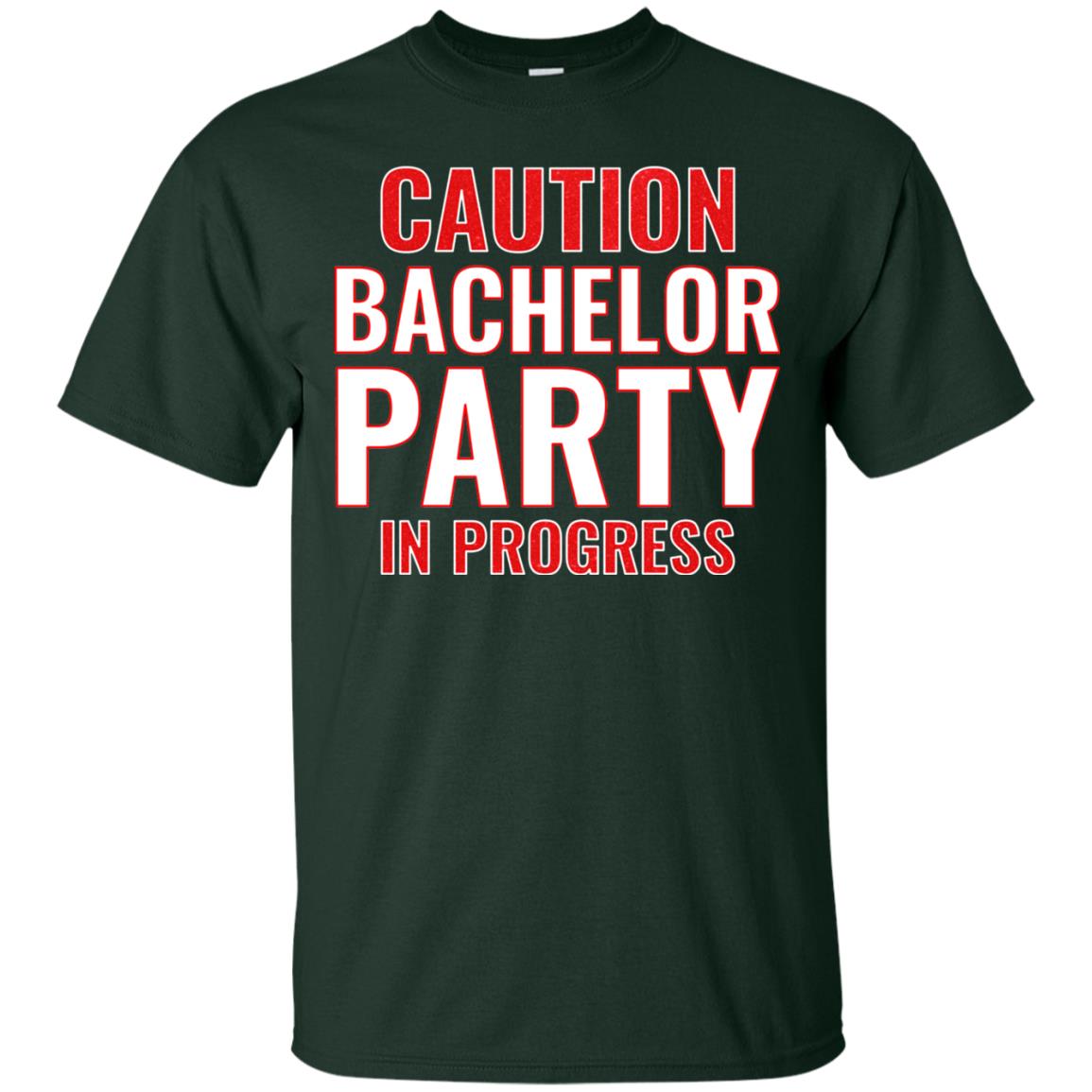 Funny Warning Caution Bachelor Party In Progress Forest