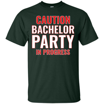 Funny Warning Caution Bachelor Party In Progress Forest