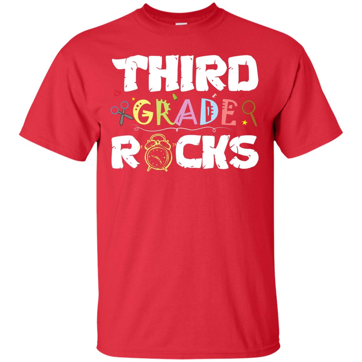 Third Grade 3rd Grade 2019 Shirt Red