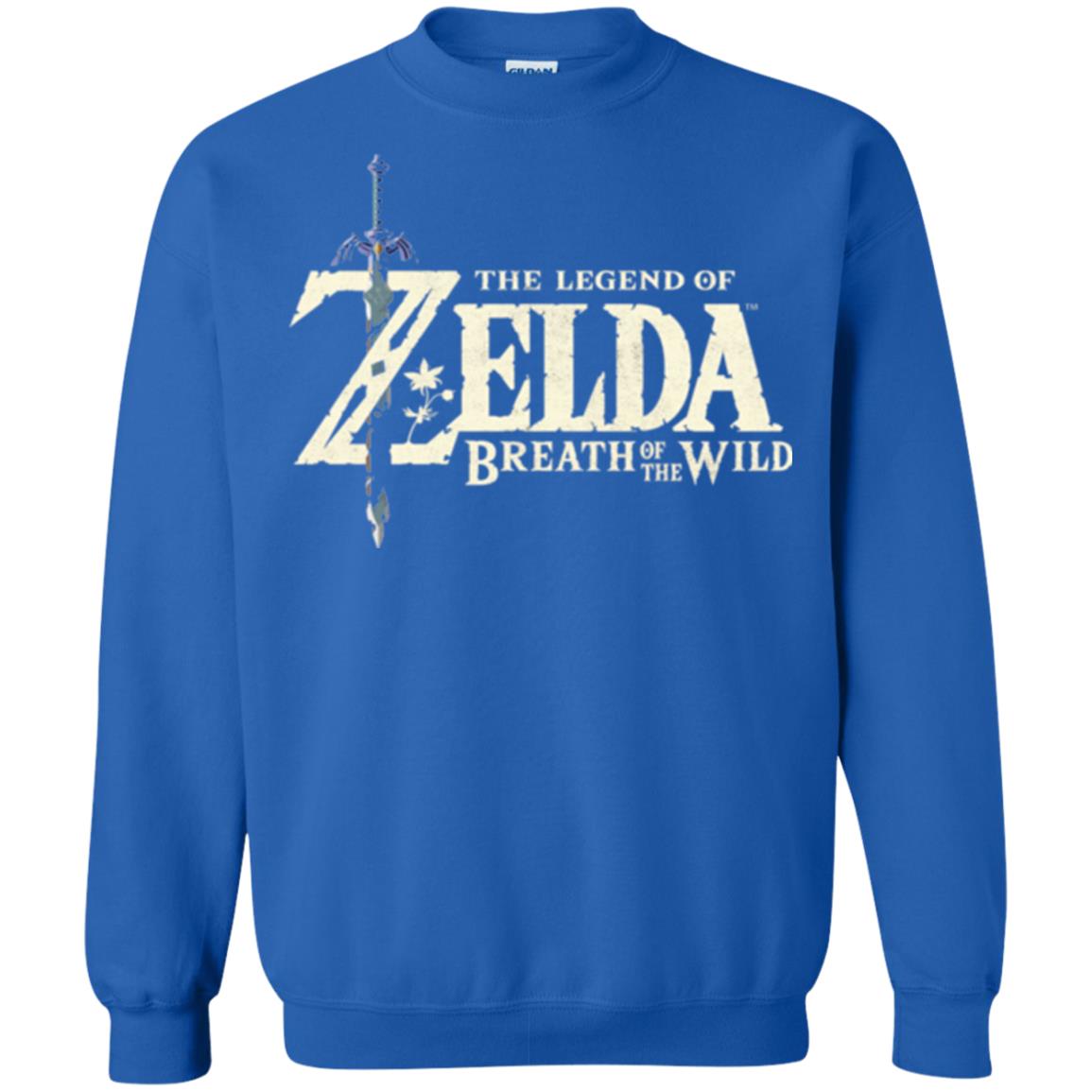 Game T-shirt Nintendo Zelda Breath Of The Wild Royal