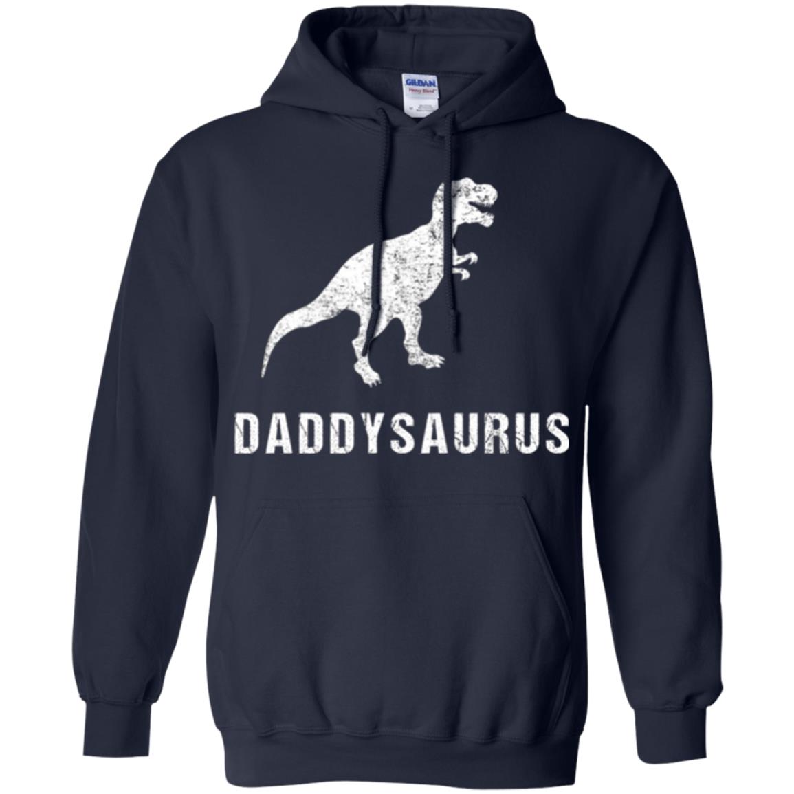 Dad T-shirt Daddysaurus Navy