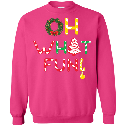 Christmas T-shirt Oh What Fun Heliconia