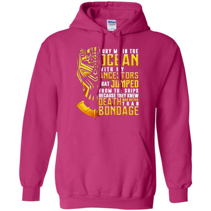 Bury Me In The Ocean With My Ancestors That Jumped Movie Lover T-shirt Heliconia