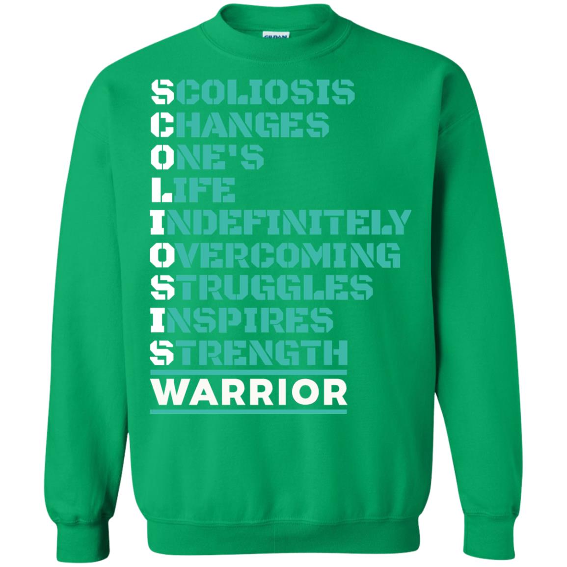 Changes One_s Life Indefinitely Overcoming Struggles Inspires Strength Coliosis Warrior Irish Green