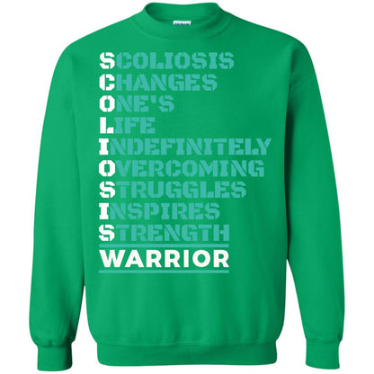 Changes One_s Life Indefinitely Overcoming Struggles Inspires Strength Coliosis Warrior Irish Green