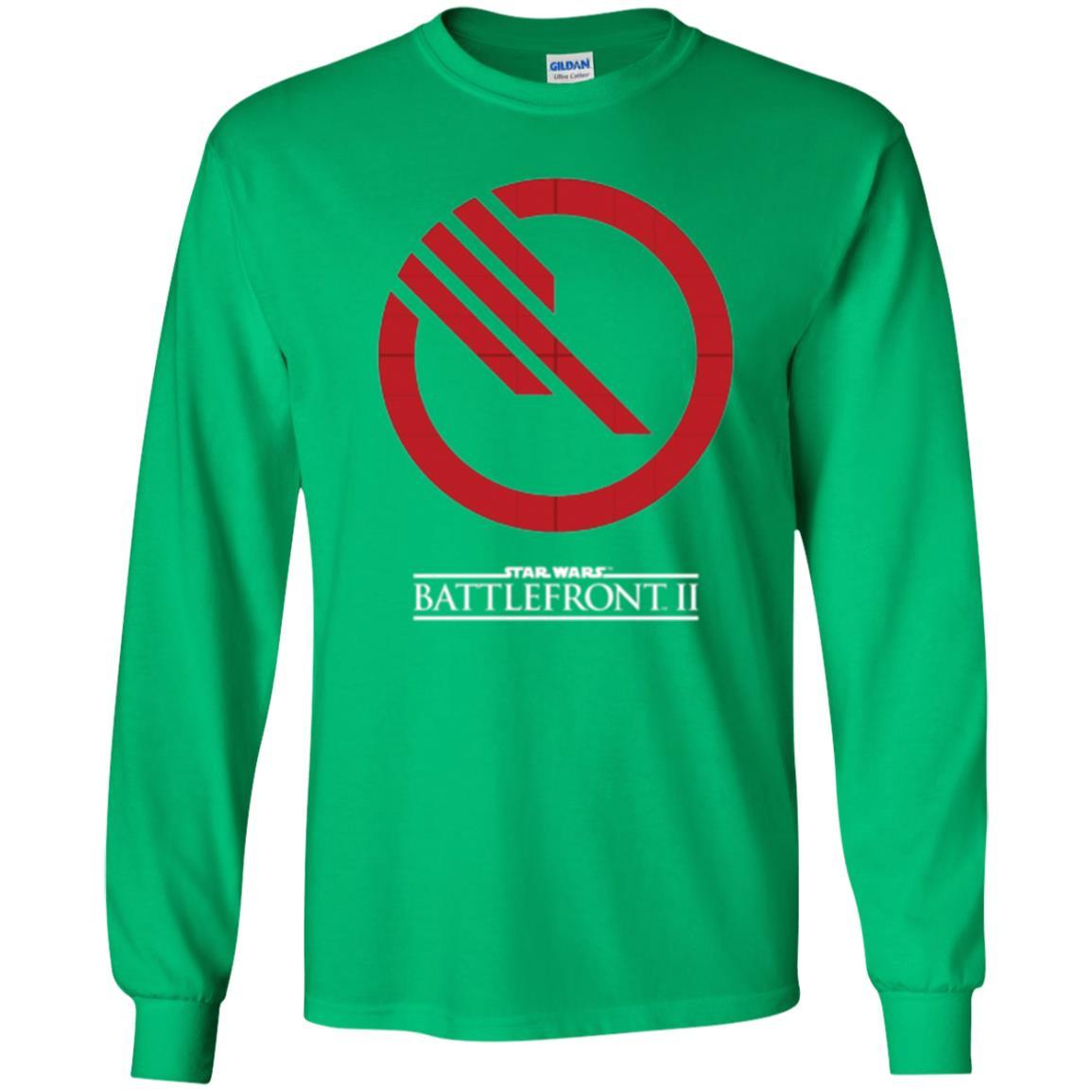 Film T-shirt Battlefront Ii Inferno Squad Logo Graphic Irish Green