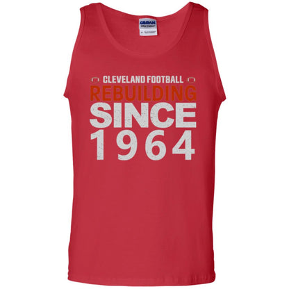 Football T-shirt Cleveland Football Rebuilding Since 1964 Red