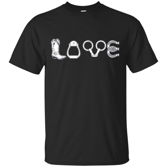 Love Riding Horse Shirts Black