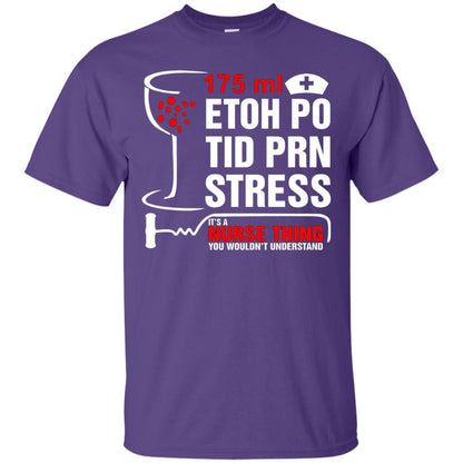 Its Nurse Thing You Wouldnt Registered Nurse Saying Shirt Purple