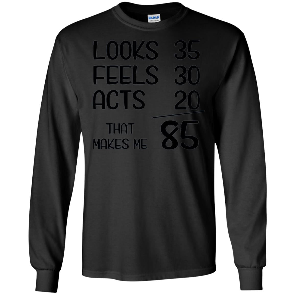 Funny 1933 85 Years Old 85th Birthday T-shirt Black