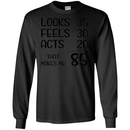 Funny 1933 85 Years Old 85th Birthday T-shirt Black