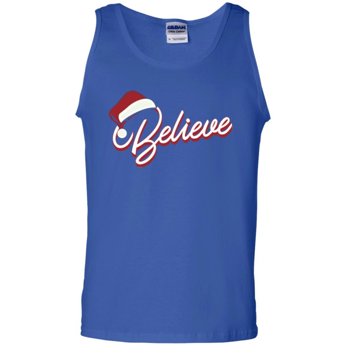 Christmas T-shirt Believe In Santa Claus Royal