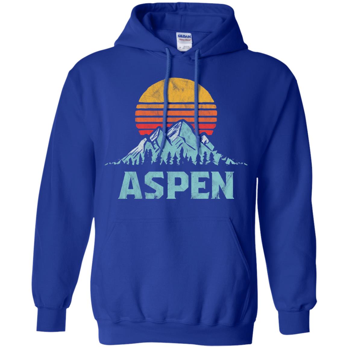Aspen Mountain T-shirt Royal
