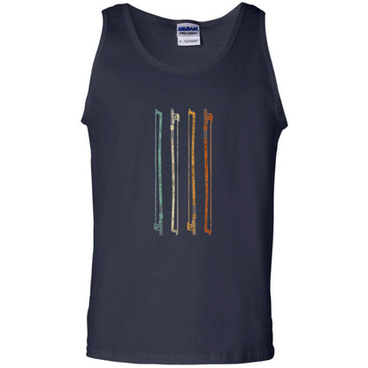 String Player T-shirt Vintage Retro 70s Orchestra Navy