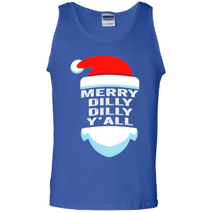 Christmas T-shirt Dilly Dilly Yall Santa Hat Christmas T-shirt Royal