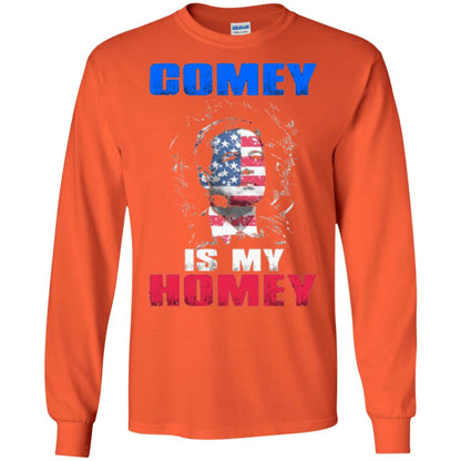 Fbi Director T-shirt Comey Is My Homey T-shirt Orange