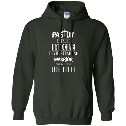 Pastor Because Hardcore Devil Stomping T-shirt Forest Green
